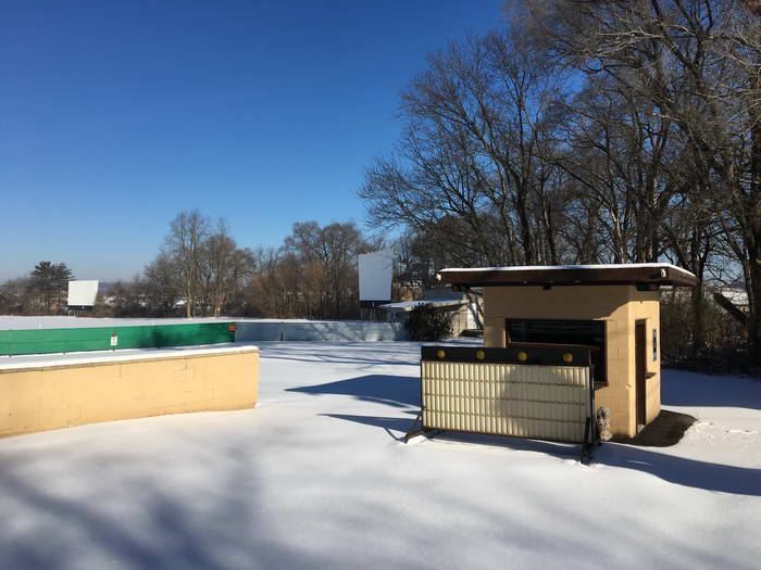Evergreen Drive-In - Winter Photo (newer photo)